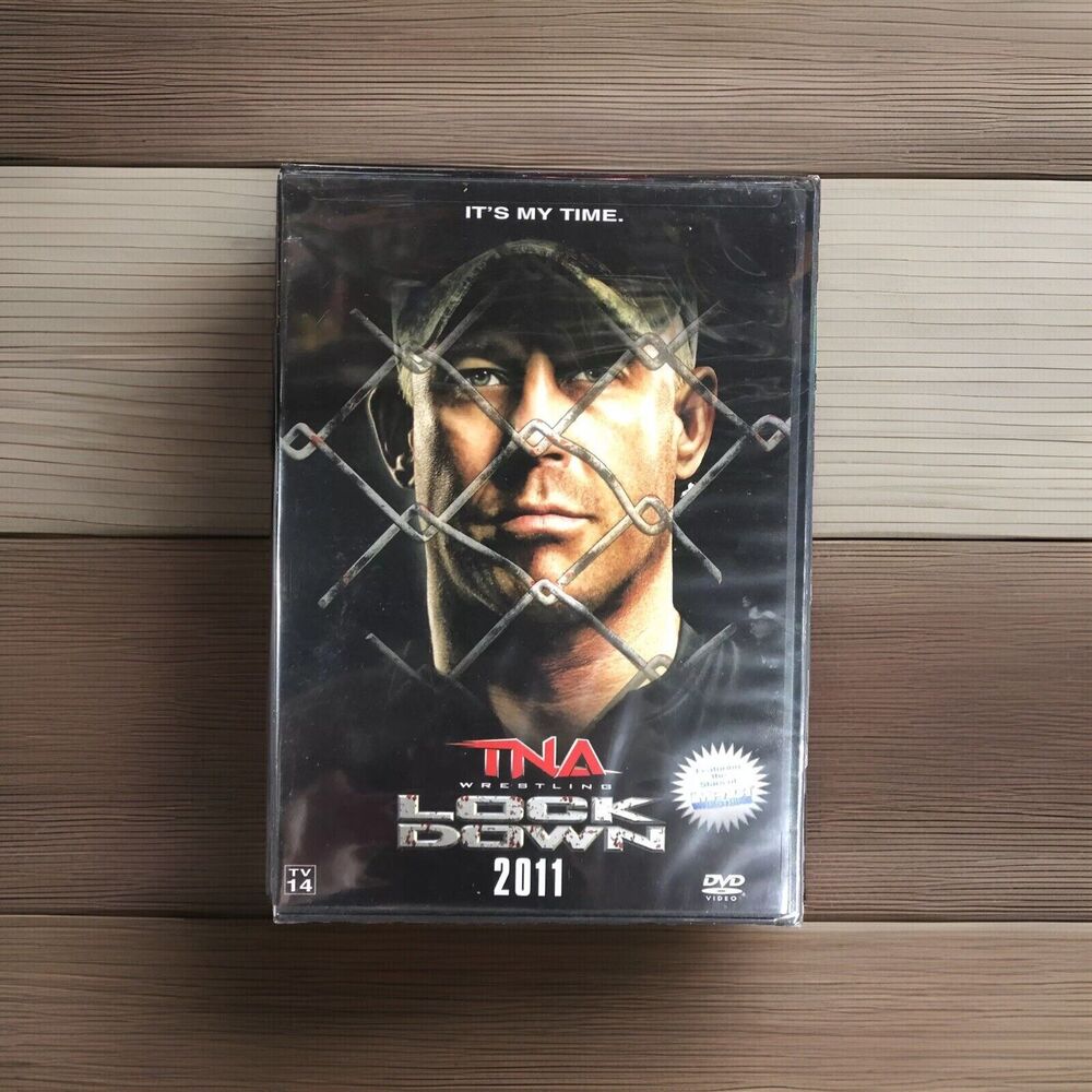 TNA Lockdown 2011 DVD Impact Wrestling PPV Sting Mr. Anderson RVD Sealed New OOP
